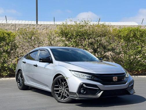 Lunar Silver Metallic 2020 Honda Civic Si Base
