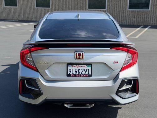 Lunar Silver Metallic 2020 Honda Civic Si Base
