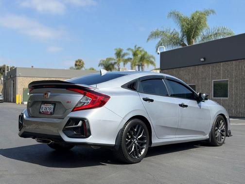Lunar Silver Metallic 2020 Honda Civic Si Base