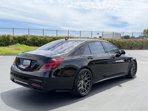 Black 2018 Mercedes-Benz AMG S 63 Base 4MATIC