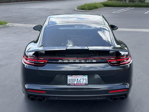 Black 2017 Porsche Panamera Turbo