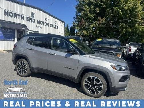 Billet Silver Metallic Clearcoat 2023 Jeep Compass Limited