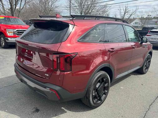 Red 2025 Kia Sorento SX