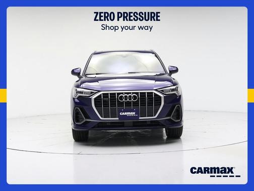 Blue 2023 Audi Q3 S-Line Premium