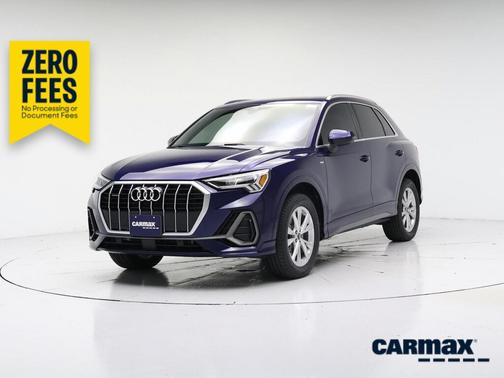 Blue 2023 Audi Q3 S-Line Premium