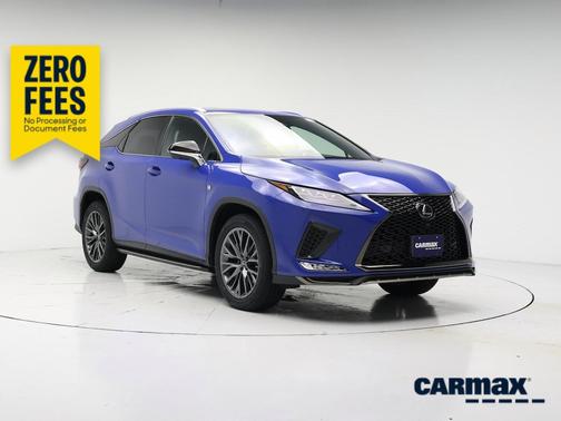 Blue 2022 Lexus RX 350 F-Sport