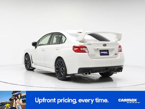 White 2020 Subaru WRX STI