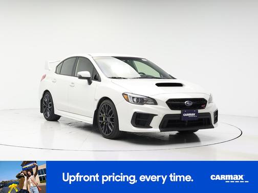 White 2020 Subaru WRX STI