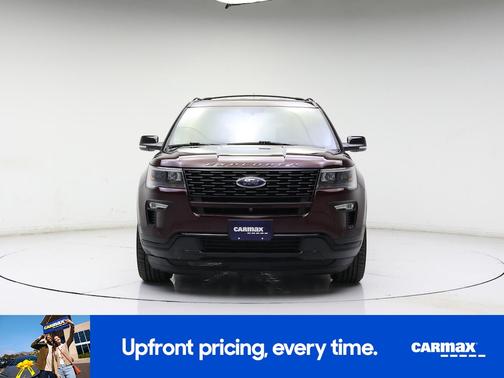 Burgundy 2019 Ford Explorer Sport