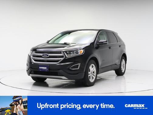 Black 2015 Ford Edge SEL