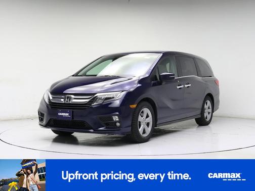 Blue 2019 Honda Odyssey EX-L
