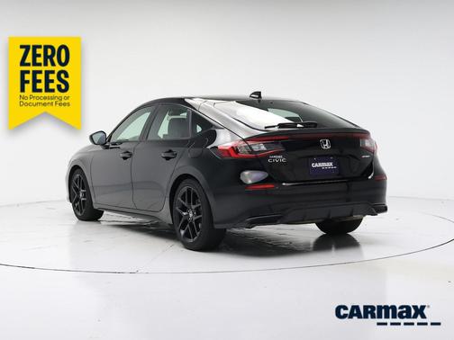 Black 2025 Honda Civic Sport
