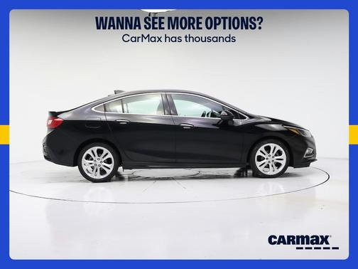 Black 2017 Chevrolet Cruze Premier