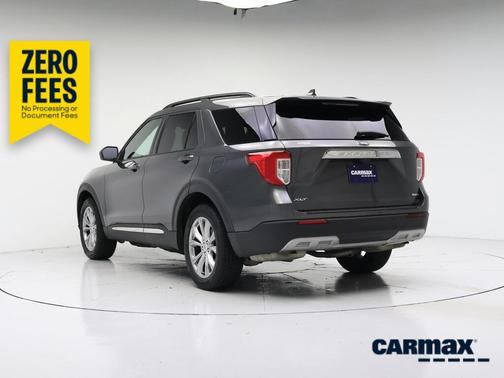 Gray 2020 Ford Explorer XLT