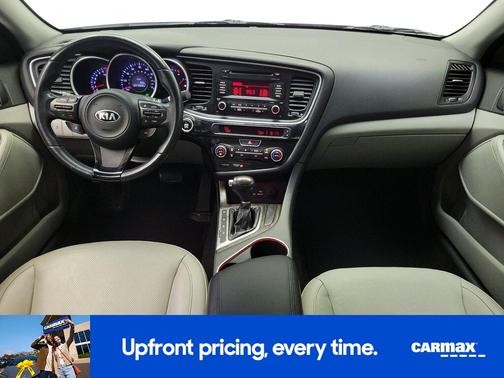 White 2015 Kia Optima EX