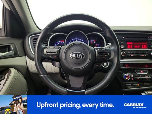 White 2015 Kia Optima EX