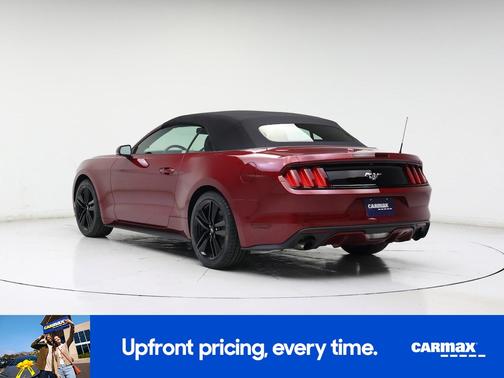 Red 2015 Ford Mustang Ecoboost Premium