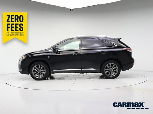 Black 2015 Lexus RX 350 F-Sport