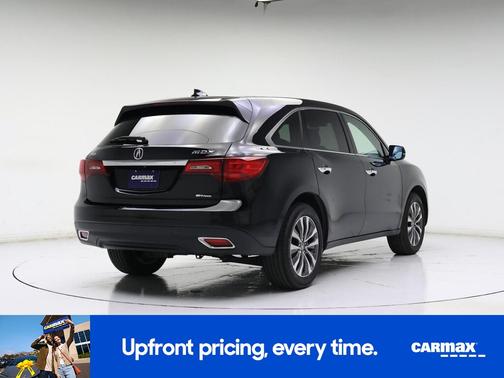 Black 2016 Acura MDX Advance