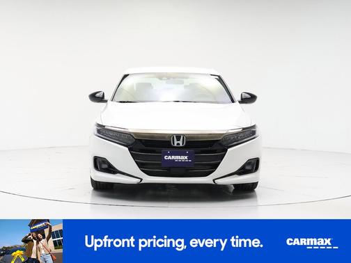White 2022 Honda Accord Sport
