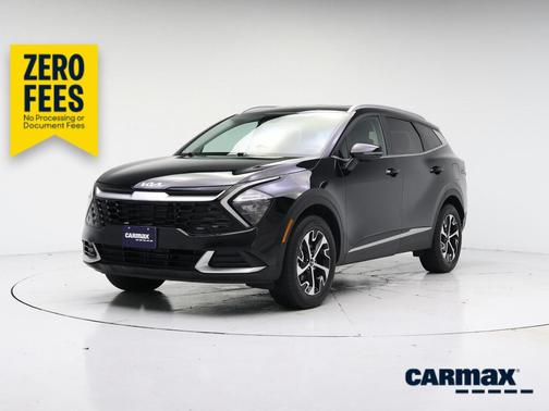 Black 2023 Kia Sportage Hybrid EX