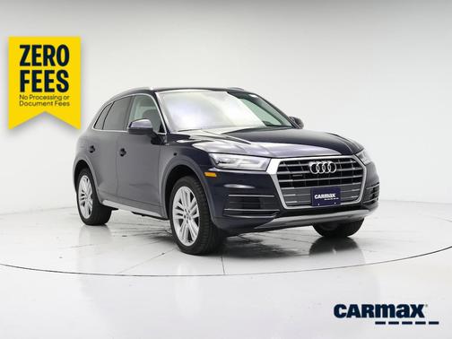 Blue 2018 Audi Q5 Premium Plus
