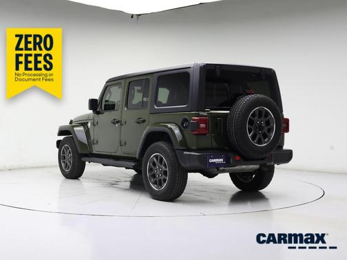 Green 2021 Jeep Wrangler Unlimited Sport S