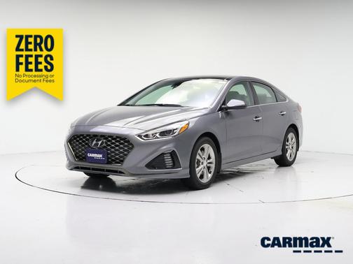 Gray 2019 Hyundai SONATA SEL