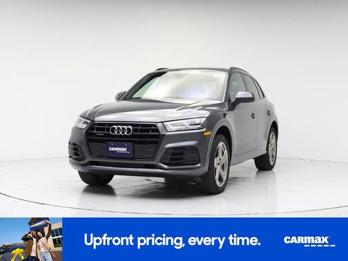 Gray 2020 Audi Q5 Titanium Premium Plus