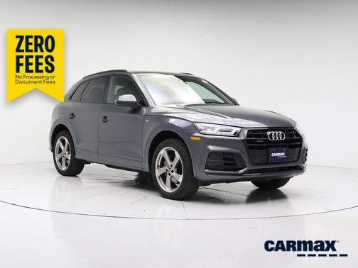 Gray 2020 Audi Q5 Titanium Premium Plus
