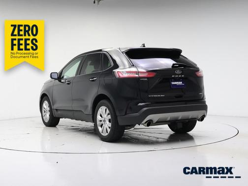 Black 2022 Ford Edge Titanium