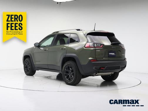 Green 2020 Jeep Cherokee Trailhawk