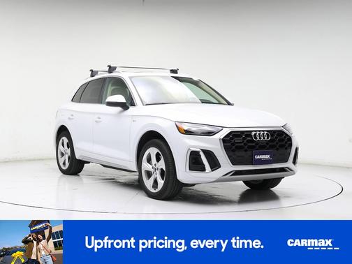 White 2022 Audi Q5 Premium Plus