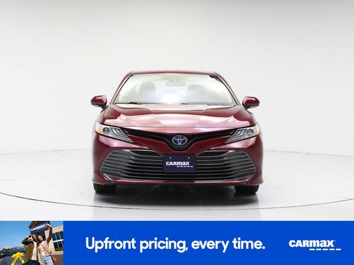 Red 2020 Toyota Camry Hybrid XLE