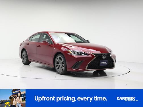 Red 2019 Lexus ES 350 F-Sport