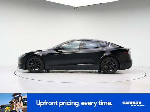 Black 2022 Tesla Model S Plaid