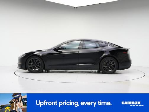Black 2022 Tesla Model S Plaid
