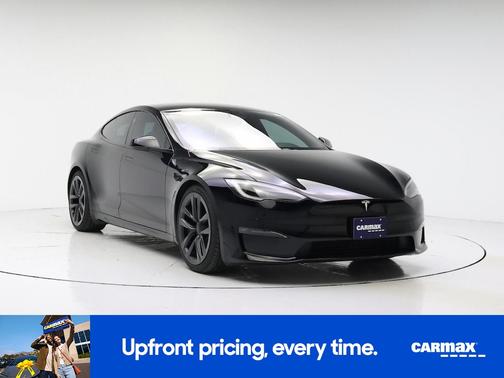 Black 2022 Tesla Model S Plaid