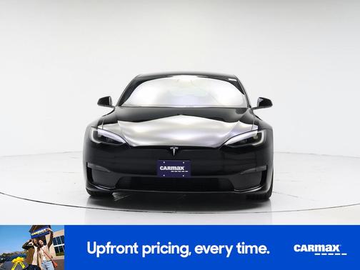 Black 2022 Tesla Model S Plaid