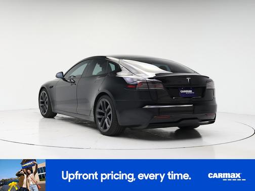 Black 2022 Tesla Model S Plaid
