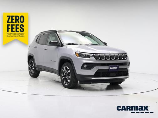 Silver 2022 Jeep Compass Limited