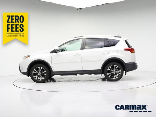 White 2015 Toyota RAV4 Limited