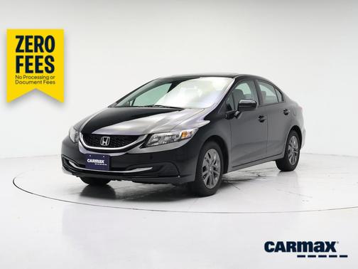 Black 2015 Honda Civic EX