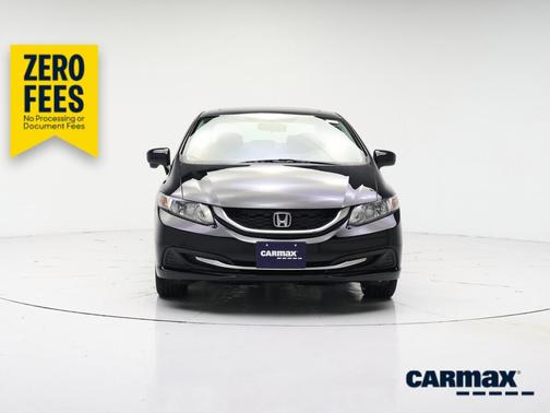 Black 2015 Honda Civic EX