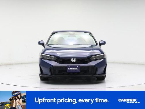 Blue 2025 Honda Civic LX