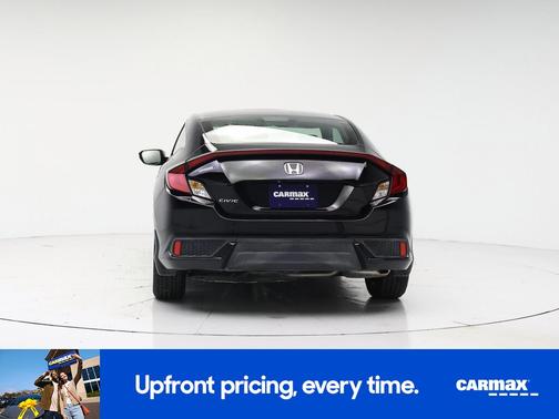 Black 2016 Honda Civic LX-P
