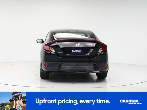 Black 2016 Honda Civic LX-P