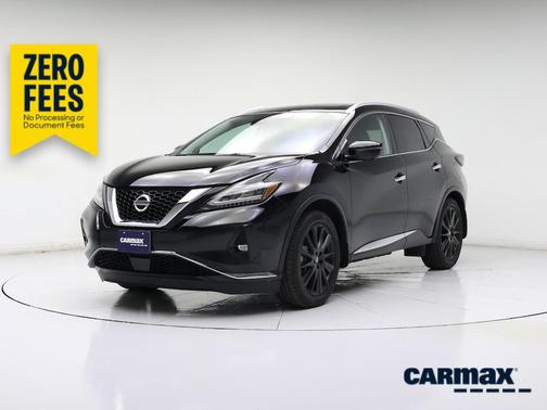 Black 2020 Nissan Murano Platinum