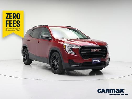 Red 2023 GMC Terrain SLE