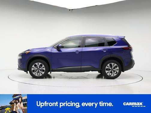 Blue 2022 Nissan Rogue SV
